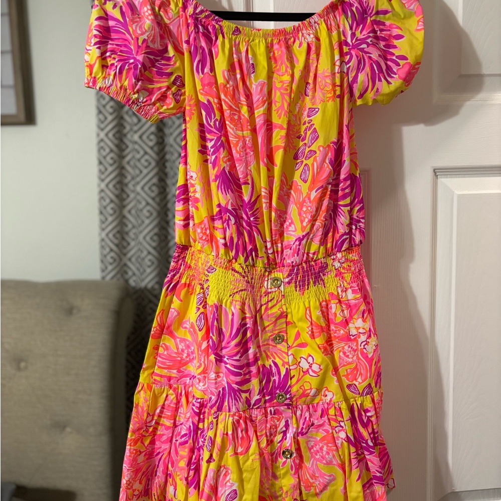 Vibrant Floral Dress